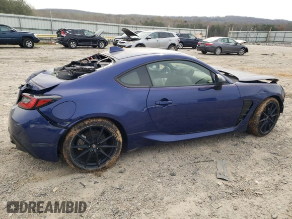 2022 Toyota 86 Premium with VIN JF1ZNBF15N8750805, listed as a Copart auction lot 51089805 with 24,832 mi miles and Clean Title. Bid and sale history available at DreamBid. Image 3.