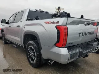 2025 Toyota Tundra 4WD SR with VIN 5TFLA5DB6SX261646, listed as a Copart auction lot 42789185 with 0 mi miles and Salvage Title. Bid and sale history available at carsss.com. Image 2.