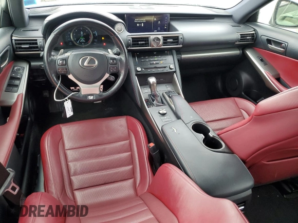 2017 Lexus IS 300 with VIN JTHCM1D26H5017255, listed as a Copart auction lot 50685365 with 91,405 mi miles and Salvage title. Bid and sale history available at DreamBid. Image 8.