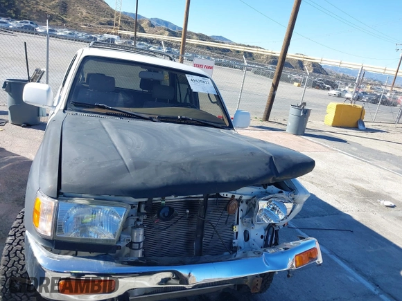 1997 Toyota 4Runner SR5 with VIN JT3GN86R1V0053676, listed as a IAAI auction lot 41635822 with 213,443 mi miles and . Bid and sale history available at DreamBid. Image 12.