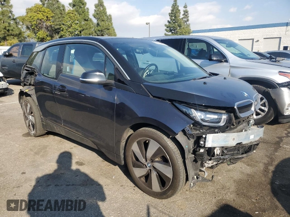 2021 BMW i3 with VIN WBY8P2C01M7J69526, listed as a Copart auction lot 37955244 with 26,790 mi miles. Bid and sale history available at carsss.com. Image 4.