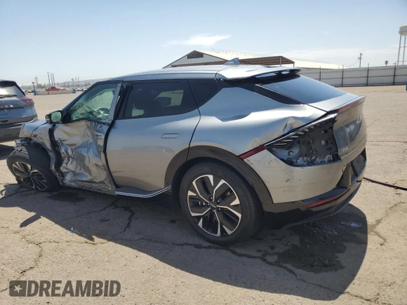 2024 Kia EV6 Wind with VIN KNDC3DLC8R5180653, listed as a Copart auction lot 52434245 with 22,590 mi miles and Salvage Title. Bid and sale history available at carsss.com. Image 2.