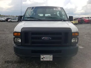 2008 Ford Econoline Passenger XL with VIN 1FMNE11W58DB33613, listed as a Copart auction lot 59142445 with 70,107 mi miles and Salvage title. Bid and sale history available at DreamBid. Image 5.