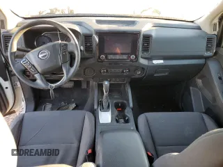 2022 Nissan Frontier S with VIN 1N6ED1CL1NN651831, listed as a Copart auction lot 56351385 with 58,468 mi miles and Salvage title. Bid and sale history available at DreamBid. Image 8.