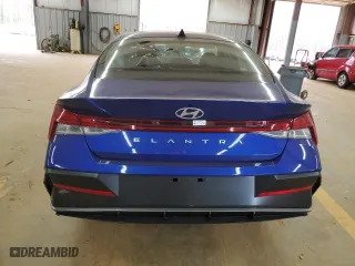 2025 Hyundai Elantra SEL Convenience with VIN KMHLS4DG3SU920962, listed as a Copart auction lot 49164395 with 0 mi miles and Salvage Title. Bid and sale history available at carsss.com. Image 6.