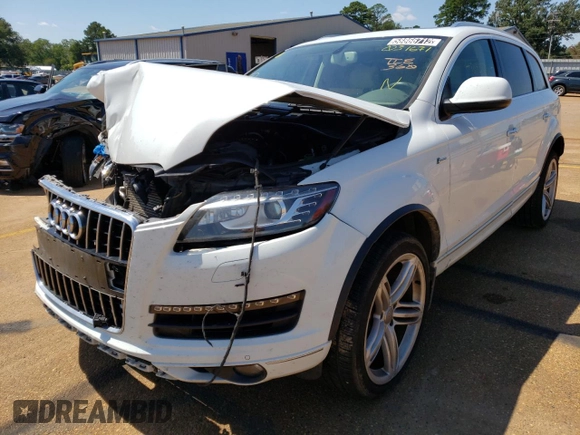 2015 Audi Q7 3.0T Premium Plus with VIN WA1LGAFE6FD031671, listed as a Copart auction lot 58866712 with 109,535 mi miles. Bid and sale history available at carsss.com. Image 2.