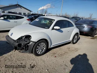 2019 Volkswagen Beetle S with VIN 3VWFD7AT1KM709999, listed as a Copart auction lot 83705954 with 0 mi miles and Non Repairable. Bid and sale history available at carsss.com. Image 1.