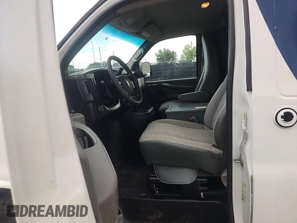 2013 Chevrolet Express Cargo with VIN 1GCWGFCA4D1142736, listed as a IAAI auction lot 42854305 with 128,585 mi miles and . Bid and sale history available at DreamBid. Image 19.