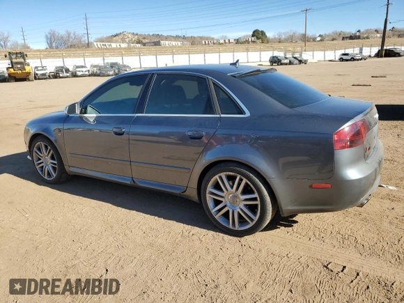 2007 Audi S4 z VIN WAUGL78E57A066169, wystawiony jako Copart lot #85087294 z przebiegiem 150 190 mil mil oraz Szkody całkowita. Historia ofert i sprzedaży dostępna na DreamBid. Obrazek 2.