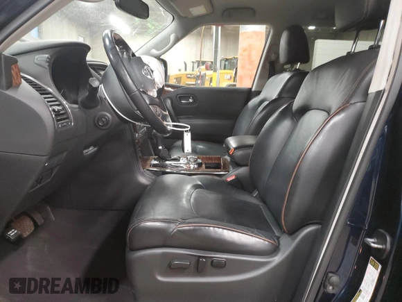 2018 Nissan Armada SV with VIN JN8AY2NC2J9557148, listed as a Copart auction lot 82562224 with 78,780 mi miles and Salvage Title. Bid and sale history available at carsss.com. Image 7.