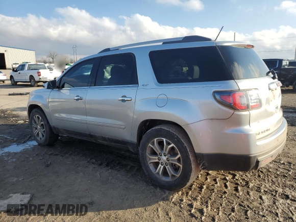 2014 GMC Acadia SLT with VIN 1GKKRRKD0EJ236544, listed as a Copart auction lot 43193395 with 92,481 mi miles and Non Repairable. Bid and sale history available at carsss.com. Image 2.