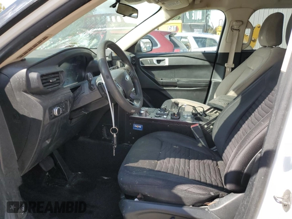 2020 Ford Explorer with VIN 1FMSK8BB6LGC83107, listed as a Copart auction lot 72339414 with Not Provided miles and Salvage Title. Bid and sale history available at carsss.com. Image 8.