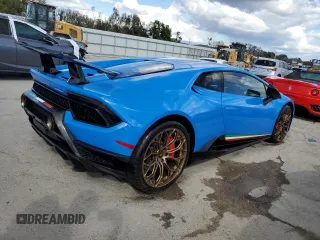 2018 LAMBORGHINI PERFORMANTE z VIN ZHWUD4ZF2JLA08437, wystawiony jako Copart lot #76293594 z przebiegiem Nie podano mil oraz Nie do naprawy • Non repairable. Historia ofert i sprzedaży dostępna na DreamBid. Obrazek 3.