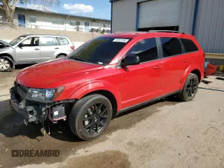 2018 Dodge Journey SXT with VIN 3C4PDCBG7JT158497, listed as a Copart auction lot 54531265 with 99,788 mi miles and Salvage title. Bid and sale history available at DreamBid. Image 1.