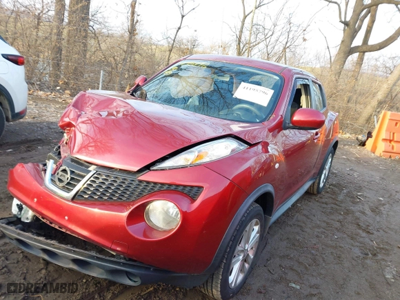 2013 Nissan Juke NISMO with VIN JN8AF5MVXDT211690, listed as a IAAI auction lot 41195796 with 125,415 mi miles. Bid and sale history available at carsss.com. Image 17.