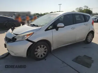2014 Nissan Note S with VIN 3N1CE2CP1EL417529, listed as a Copart auction lot 53250805 with Not Provided miles and Salvage Title. Bid and sale history available at DreamBid. Image 1.