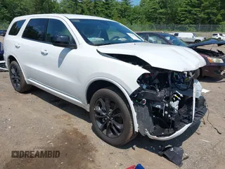 2025 Dodge Durango GT Plus with VIN 1C4RDJDG4SC532619, listed as a IAAI auction lot 42733995 with 3,163 mi miles and . Bid and sale history available at DreamBid. Image 1.