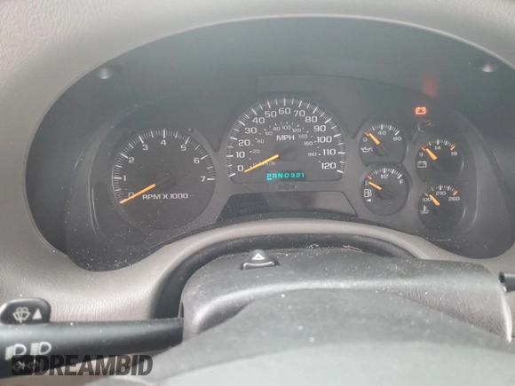 2003 Chevrolet TrailBlazer LTZ with VIN 1GNDT13S332340660, listed as a Copart auction lot 87721475 with Not Provided miles and Salvage Title. Bid and sale history available at DreamBid. Image 9.