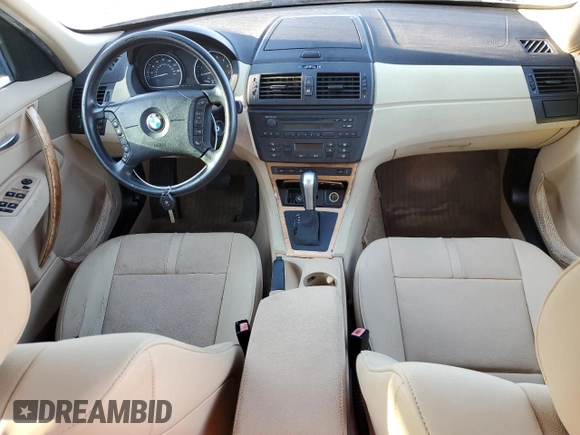 2006 BMW X3 3.0i with VIN WBXPA93426WD29261, listed as a Copart auction lot 55675195 with 116,839 mi miles and Clean Title. Bid and sale history available at DreamBid. Image 8.