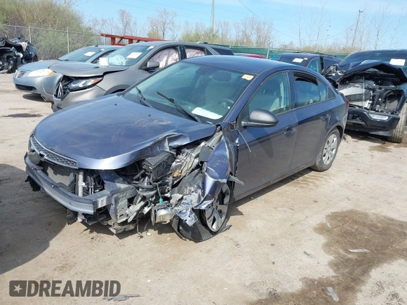 2014 Chevrolet Cruze LS with VIN 1G1PA5SH4E7105630, listed as a IAAI auction lot 42054774 with 148,114 mi miles and . Bid and sale history available at DreamBid. Image 2.