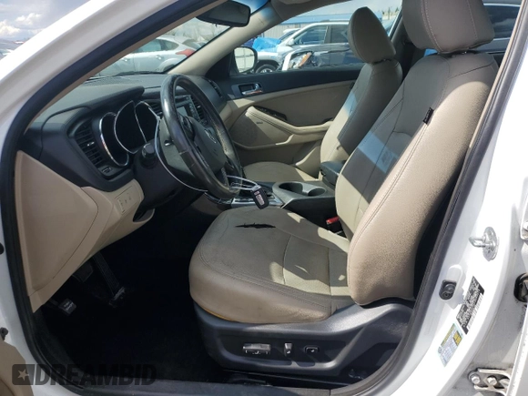 2012 Kia Optima EX with VIN 5XXGN4A7XCG083815, listed as a Copart auction lot 53355535 with 103,928 mi miles and Salvage Title. Bid and sale history available at carsss.com. Image 7.