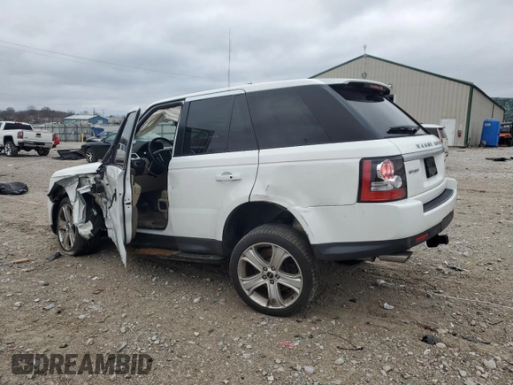 2012 Land Rover Range Rover Sport SC with VIN SALSH2E45CA726713, listed as a Copart auction lot 83994934 with 84,010 mi miles and Salvage Title. Bid and sale history available at carsss.com. Image 2.