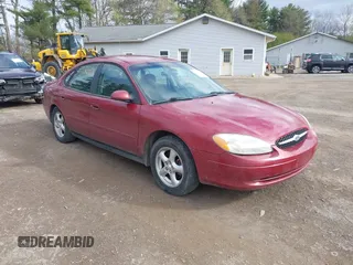 2003 Ford Taurus SE Standard with VIN 1FAFP53UX3G108418, listed as a IAAI auction lot 42042047 with 194,683 mi miles. Bid and sale history available at carsss.com. Image 1.