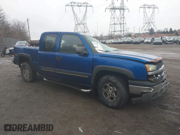 2003 Chevrolet Silverado 1500 LS with VIN 2GCEK19V831325461, listed as a IAAI auction lot 41475872 with 1 mi miles. Bid and sale history available at carsss.com. Image 1.