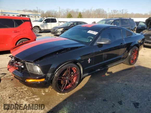 2008 Ford Mustang Deluxe with VIN 1ZVHT80N985146736, listed as a Copart auction lot 49139475 with 149,263 mi miles and Non Repairable. Bid and sale history available at carsss.com. Image 1.