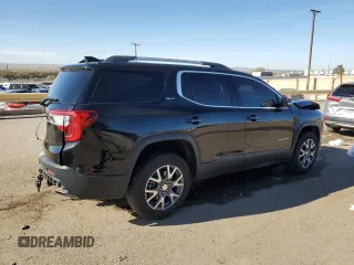 2023 GMC Acadia SLT with VIN 1GKKNMLS6PZ191836, listed as a Copart auction lot 80385554 with 23,940 mi miles and Salvage Title. Bid and sale history available at DreamBid. Image 3.