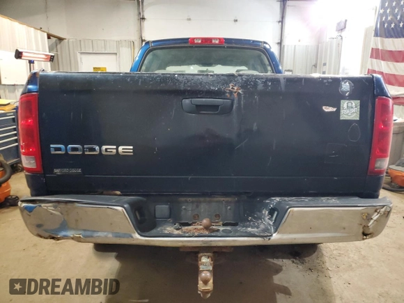 2004 Dodge 1500 SLT with VIN 1D7HA18N34S772210, listed as a Copart auction lot 48571325 with 253,291 mi miles and Salvage Title. Bid and sale history available at DreamBid. Image 6.