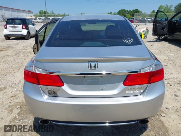 2013 Honda Accord Sport with VIN 1HGCR2F57DA156040, listed as a IAAI auction lot 42139614 with 129,771 mi miles and . Bid and sale history available at DreamBid. Image 16.