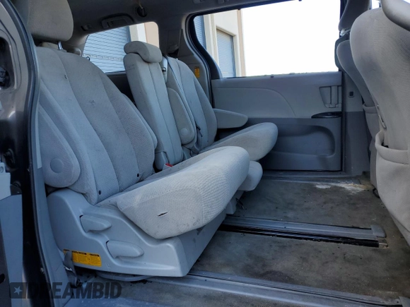 2013 Toyota Sienna LE AAS with VIN 5TDKK3DC0DS404489, listed as a Copart auction lot 56990105 with Not provided miles and Salvage title. Bid and sale history available at DreamBid. Image 11.