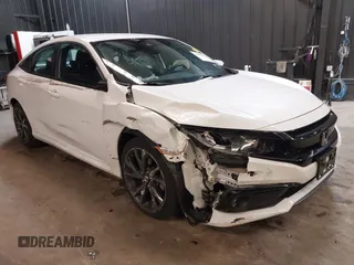 2019 Honda Civic Sport with VIN 2HGFC2F8XKH504968, listed as a IAAI auction lot 42293637 with 36,808 mi miles and . Bid and sale history available at DreamBid. Image 1.