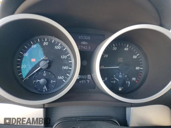 2006 Mercedes-Benz SLK-Class 3.5L with VIN WDBWK56F86F082478, listed as a Copart auction lot 74726694 with 65,308 mi miles and Salvage Title. Bid and sale history available at carsss.com. Image 9.