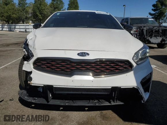 2021 Kia Forte GT-Line with VIN 3KPF34AD1ME327594, listed as a Copart auction lot 46951415 with 44,067 mi miles and Salvage Title. Bid and sale history available at carsss.com. Image 5.
