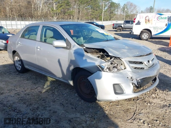 2012 Toyota Corolla L with VIN 2T1BU4EEXCC862368, listed as a IAAI auction lot 41829011 with 195,056 mi miles. Bid and sale history available at carsss.com. Image 1.