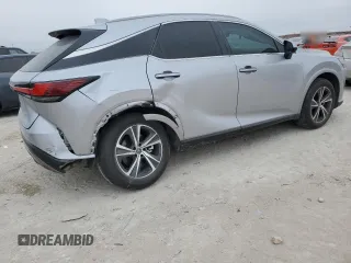 2023 Lexus RX with VIN JTJCHMAA1P2000332, listed as a Copart auction lot 82367934 with 23,946 mi miles and Salvage Title. Bid and sale history available at carsss.com. Image 3.
