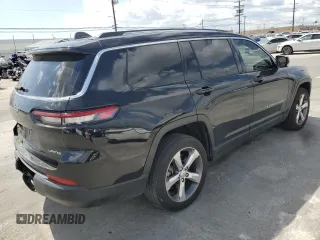 2021 Jeep Grand Cherokee Limited with VIN 1C4RJJBG5M8175694, listed as a Copart auction lot 51839205 with 52,362 mi miles and Salvage title. Bid and sale history available at DreamBid. Image 3.