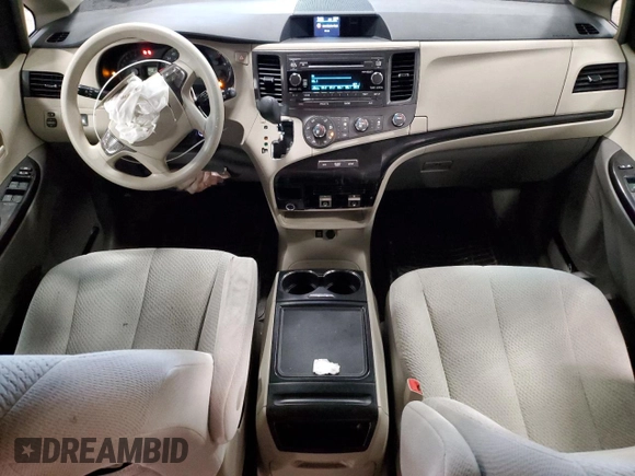 2012 Toyota Sienna LE AAS с VIN 5TDKK3DC6CS180529, выставлен на аукционе Copart как лот 55704195 с пробегом 140 470 миль миль и Чистый • Clean title. История ставок и продаж доступна на DreamBid. Изображение 8.