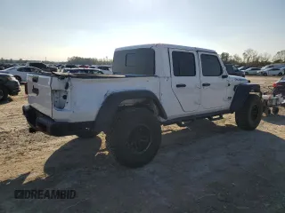 2022 Jeep Gladiator Rubicon with VIN 1C6JJTBG6NL142413, listed as a Copart auction lot 86098244 with 20,750 mi miles and Salvage title. Bid and sale history available at DreamBid. Image 3.