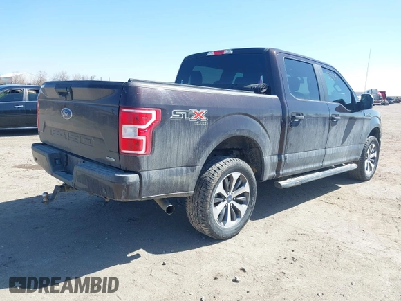 2019 Ford F-150 XL with VIN 1FTEW1E4XKKE93960, listed as a IAAI auction lot 42063323 with 177,650 mi miles and . Bid and sale history available at DreamBid. Image 4.
