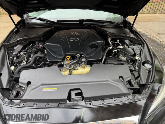 2020 Infiniti Q50 with VIN JN1EV7AR9LM252987, listed as a IAAI auction lot 42172320 with 55,119 mi miles and . Bid and sale history available at DreamBid. Image 10.