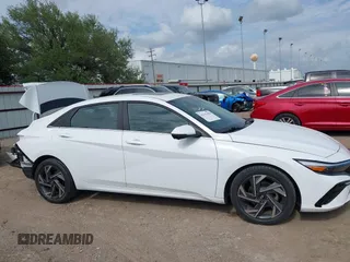 2024 Hyundai Elantra Limited with VIN KMHLP4DG5RU703294, listed as a IAAI auction lot 42137078 with 24,013 mi miles and . Bid and sale history available at DreamBid. Image 14.