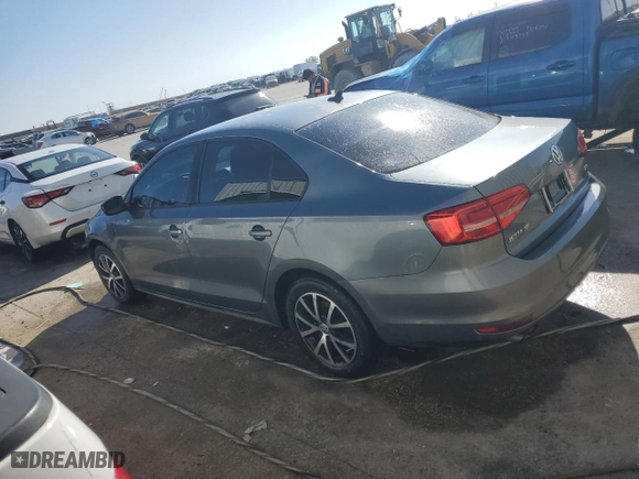 2015 Volkswagen Jetta Sedan 1.8T Sport with VIN 3VWD17AJ4FM201966, listed as a Copart auction lot 87069014 with 46,211 mi miles and Salvage Title. Bid and sale history available at carsss.com. Image 2.