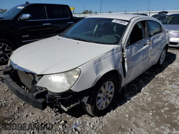 2008 Chrysler Sebring LX with VIN 1C3LC46K18N243145, listed as a Copart auction lot 73216604 with 196,354 mi miles and Salvage Title. Bid and sale history available at carsss.com. Image 1.