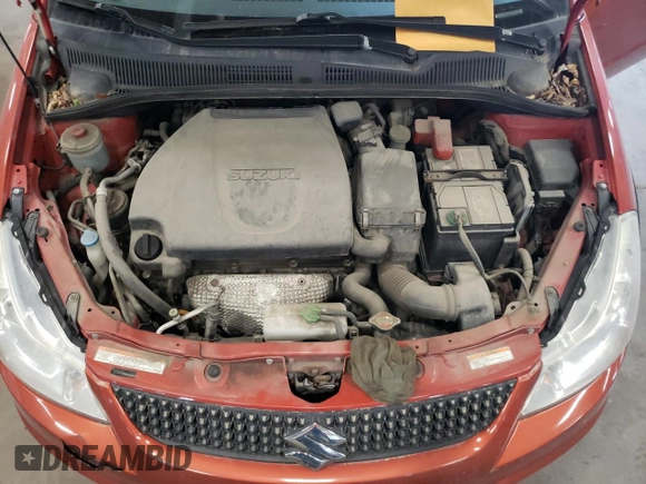 2012 Suzuki SX4 Crossover with VIN JS2YB5A38C6303263, listed as a Copart auction lot 72087524 with 87,503 mi miles and Salvage Title. Bid and sale history available at carsss.com. Image 11.