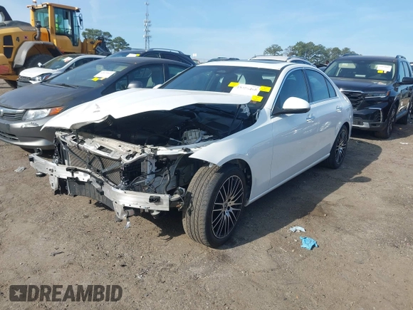 2022 Mercedes-Benz C 300 with VIN W1KAF4GB8NR016960, listed as a IAAI auction lot 42056468 with 38,229 mi miles and . Bid and sale history available at DreamBid. Image 17.