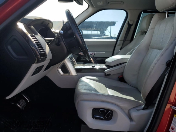 2015 Land Rover Range Rover Supercharged with VIN SALGS3TF9FA216340, listed as a Copart auction lot 55516785 with 81,908 mi miles and Clean title. Bid and sale history available at DreamBid. Image 7.