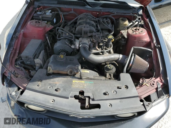 2005 Ford Mustang Deluxe with VIN 1ZVFT80N055111232, listed as a Copart auction lot 62728805 with 171,848 mi miles and Salvage title. Bid and sale history available at DreamBid. Image 11.